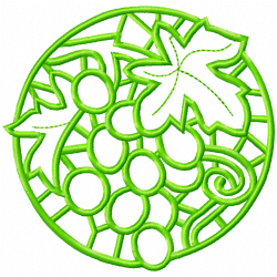 Flowers And Tree Embroidery Design 6